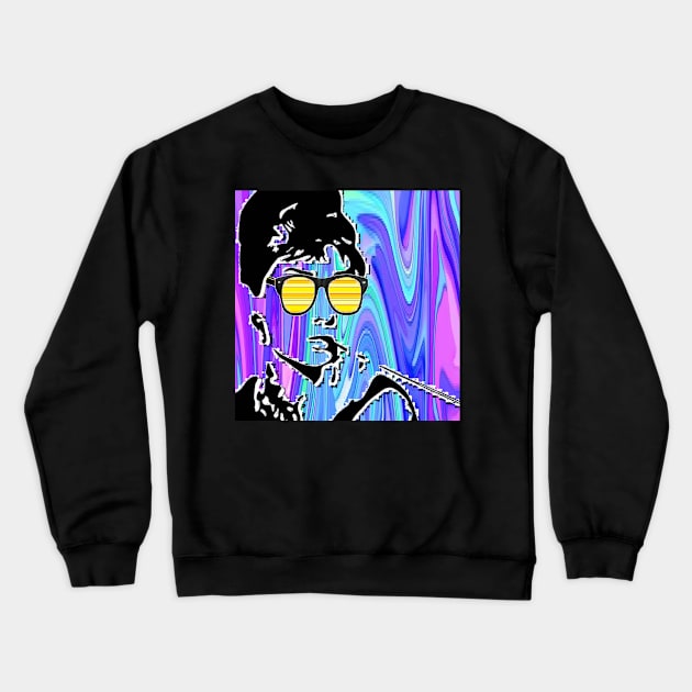 Hollywood Pop Art 1 Crewneck Sweatshirt by LowEndGraphics